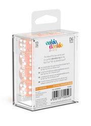 Oakie Doakie Dice D6 Dice 16 mm Translucent - Orange (12) - Oakie Doakie Dice