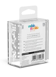 Oakie Doakie Dice D6 Dice 16 mm Speckled - Black (12) - Oakie Doakie Dice