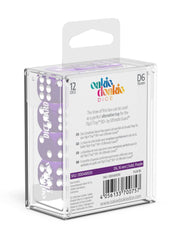 Oakie Doakie Dice D6 Dice 16 mm Solid - Purple (12) - Oakie Doakie Dice