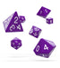Oakie Doakie Dice RPG Set Solid - Purple (7) - Oakie Doakie Dice