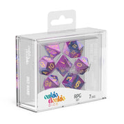 Oakie Doakie Dice RPG Set Gemidice - Amethyst (7) - Oakie Doakie Dice