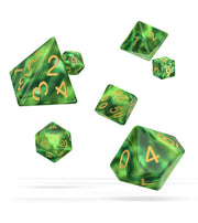 Oakie Doakie Dice RPG Set Gemidice - Jungle (7) - Oakie Doakie Dice