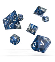 Oakie Doakie Dice RPG Set Gemidice - Liquid Steel (7) - Oakie Doakie Dice