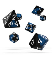 Oakie Doakie Dice RPG Set Glow in the Dark - Deep Ocean (7) - Oakie Doakie Dice