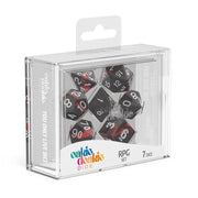 Oakie Doakie Dice RPG Set Enclave - Ruby (7) - Oakie Doakie Dice