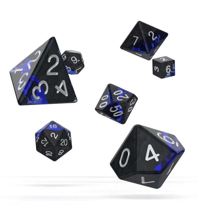 Oakie Doakie Dice RPG Set Enclave - Sapphire (7) - Oakie Doakie Dice