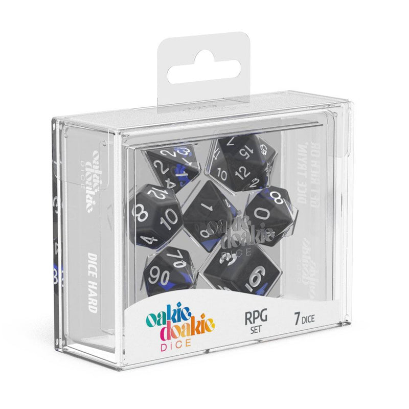 Oakie Doakie Dice RPG Set Enclave - Sapphire (7) - Oakie Doakie Dice