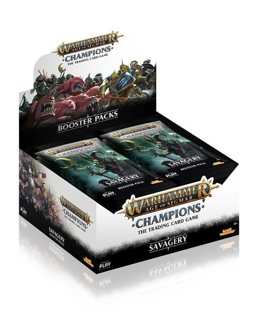 Age of Sigmar Champions Savagery Booster Box - PlayFusion