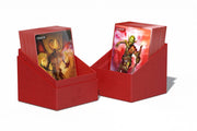 Ultimate Guard Return To Earth Boulder Deck Case 100+ Standard Size Red - Ultimate Guard