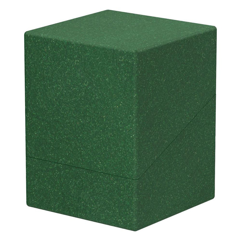Ultimate Guard Return To Earth Boulder Deck Case 100+ Standard Size Green - Ultimate Guard