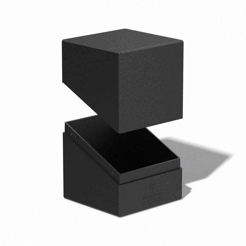 Ultimate Guard Return To Earth Boulder Deck Case 100+ Standard Size Black - Ultimate Guard