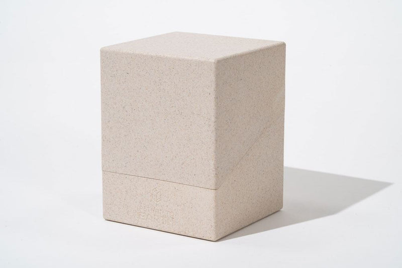 Ultimate Guard Return To Earth Boulder Deck Case 100+ Standard Size Natural - Ultimate Guard