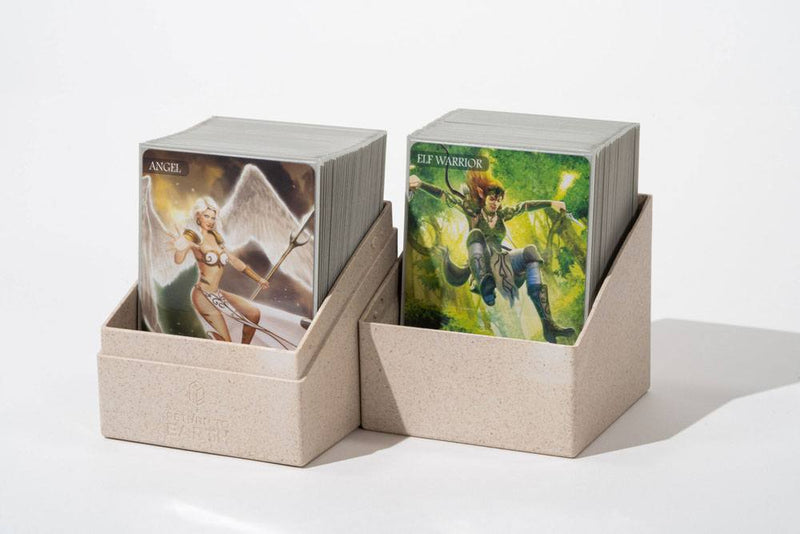 Ultimate Guard Return To Earth Boulder Deck Case 100+ Standard Size Natural - Ultimate Guard