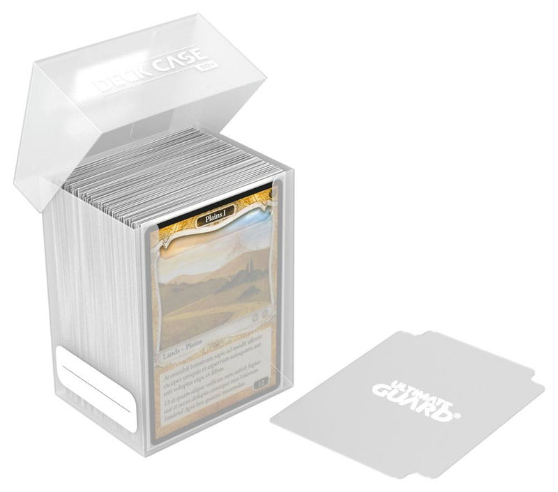 Ultimate Guard Deck Case 80+ Standard Size Transparent - Ultimate Guard