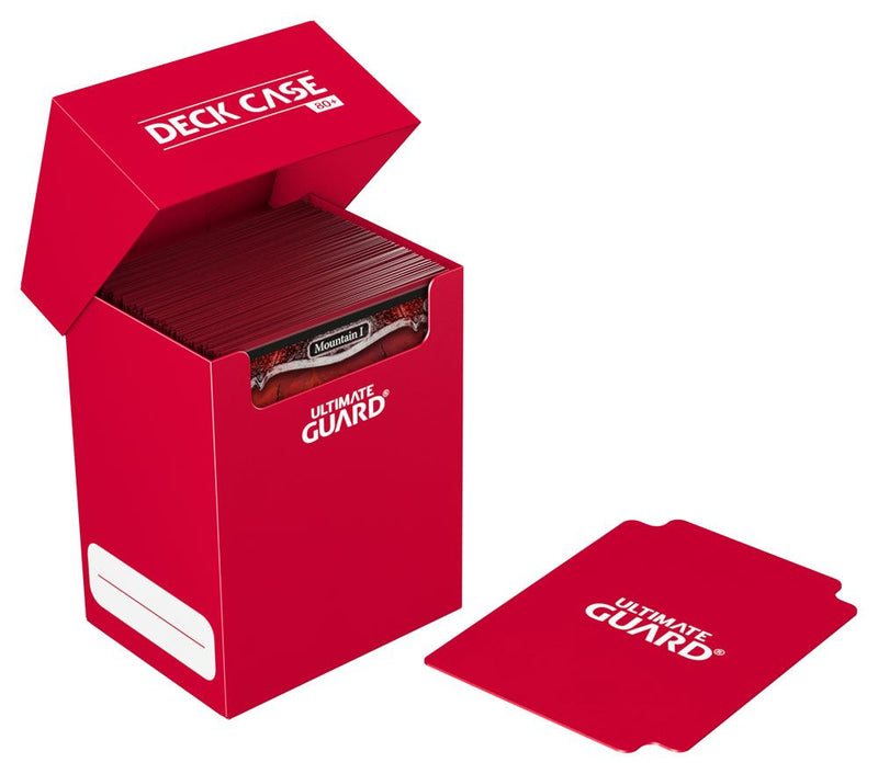 Ultimate Guard Deck Case 80+ Standard Size Red - Ultimate Guard