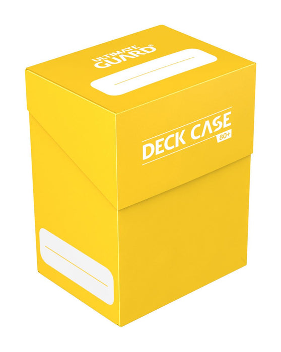 Ultimate Guard Deck Case 80+ Yellow - Ultimate Guard