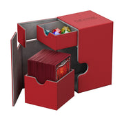 Ultimate Guard Flip´n´Tray Deck Case 100+ XenoSkin Red - Ultimate Guard