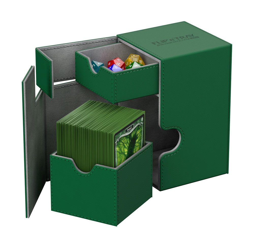 Ultimate Guard Flip´n´Tray Deck Case 100+ XenoSkin Green
