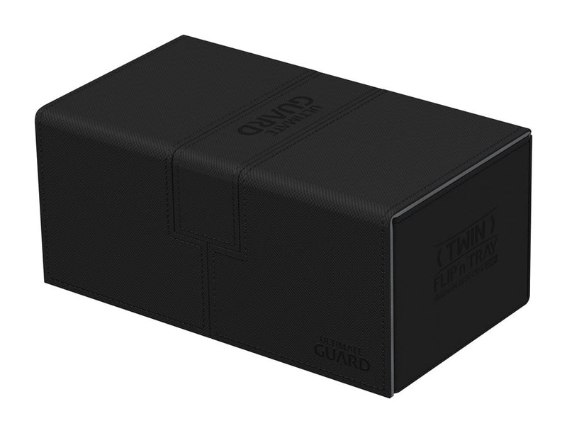 Ultimate Guard Twin Flip´n´Tray Deck Case 200+ Standard Size XenoSkin Black - Ultimate Guard