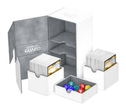 Ultimate Guard Twin Flip´n´Tray Deck Case 200+ Standard Size XenoSkin White - Ultimate Guard