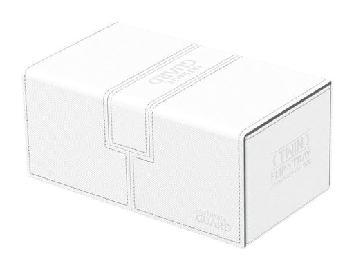 Ultimate Guard Twin Flip´n´Tray Deck Case 200+ Standard Size XenoSkin White - Ultimate Guard