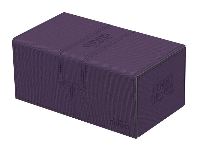 Ultimate Guard Twin Flip´n´Tray Deck Case 200+ Standard Size XenoSkin Purple - Ultimate Guard