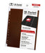 Ultimate Guard 18-Pocket Pages Side-Loading Brown (10) - Ultimate Guard