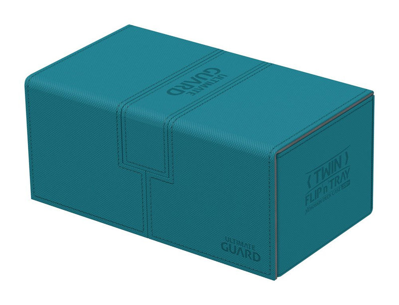 Ultimate Guard Twin Flip´n´Tray Deck Case 200+ Standard Size XenoSkin Petrol - Ultimate Guard