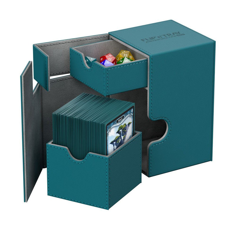 Ultimate Guard Flip´n´Tray Deck Case 100+ XenoSkin Petrol Blue - Ultimate Guard