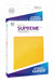 Ultimate Guard Supreme UX Sleeves Standard Size Matte Yellow (80) - Ultimate Guard