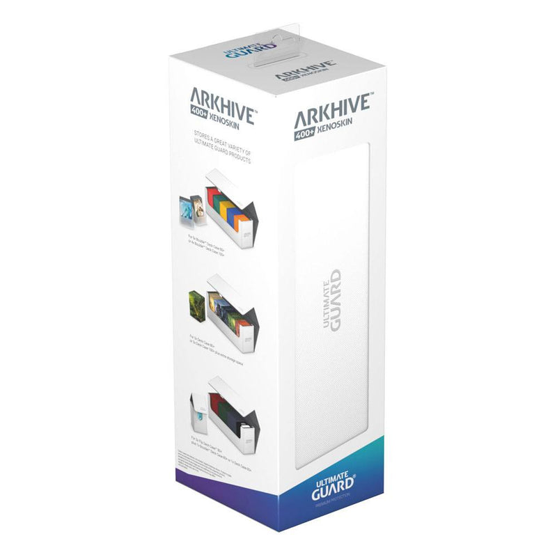 Ultimate Guard Arkhive 400+ Standard Size XenoSkin White - Ultimate Guard