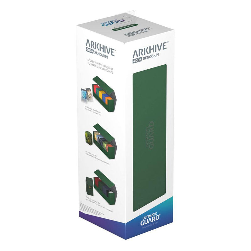 Ultimate Guard Arkhive 400+ Standard Size XenoSkin Green - Ultimate Guard