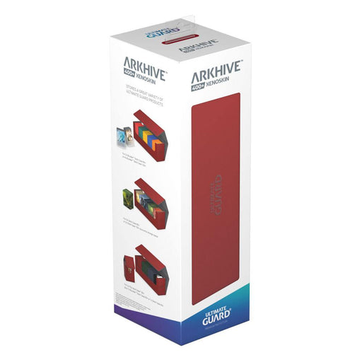 Ultimate Guard Arkhive 400+ Standard Size XenoSkin Red - Ultimate Guard