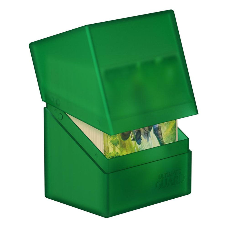 Ultimate Guard Boulder Deck Case 80+ Standard Size Emerald - Ultimate Guard