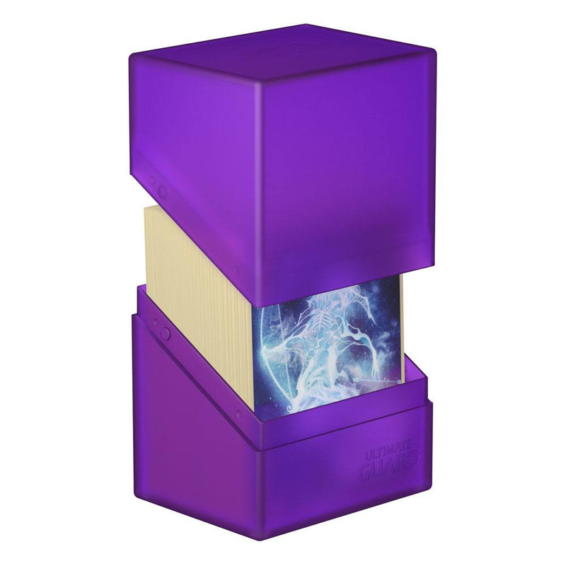 Ultimate Guard Boulder Deck Case 80+ Standard Size Amethyst - Ultimate Guard