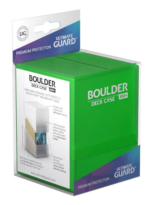 Ultimate Guard Boulder Deck Case 100+ Emerald - Ultimate Guard