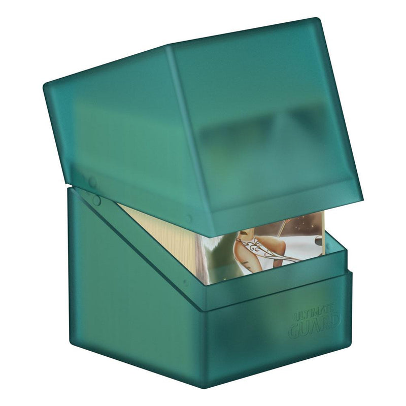 Ultimate Guard Boulder Deck Case 100+ Standard Size Malachite - Ultimate Guard