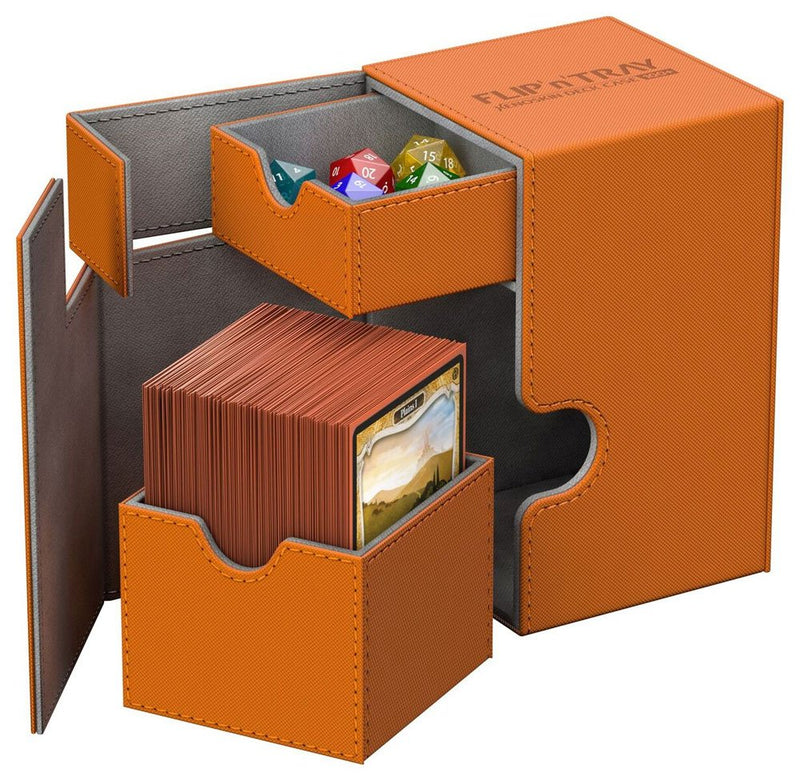 Ultimate Guard Flip´n´Tray Deck Case 100+ XenoSkin Orange - Ultimate Guard