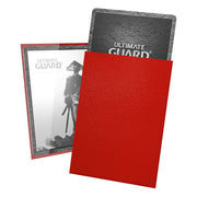 Ultimate Guard Katana Sleeves Japanese Size Red (60) - Ultimate Guard
