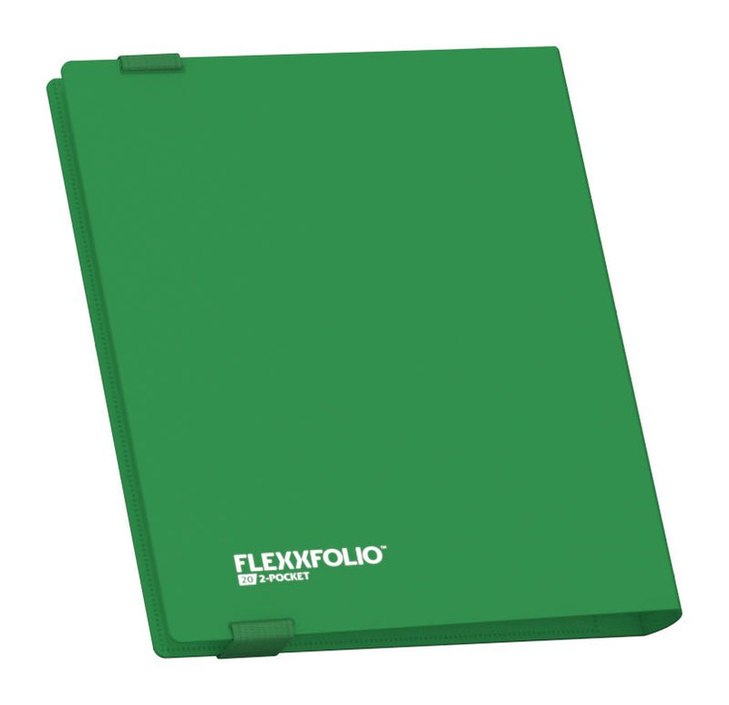 Ultimate Guard Flexxfolio 20 - 2-Pocket - Green - Ultimate Guard