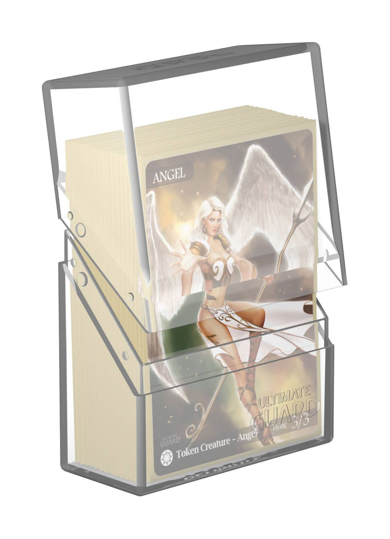 Ultimate Guard Boulder Deck Case 40+ Standard Size Clear - Ultimate Guard