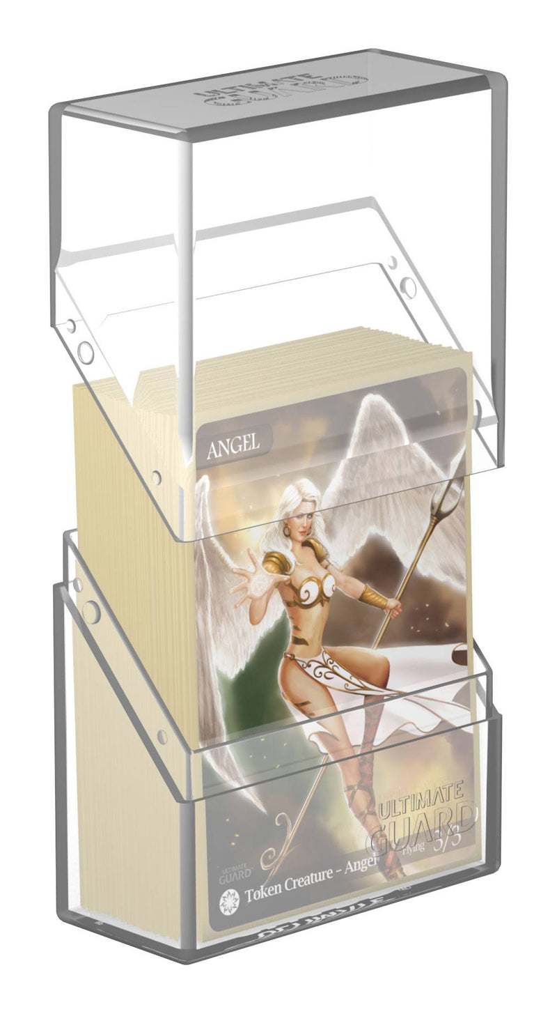 Ultimate Guard Boulder Deck Case 40+ Standard Size Clear - Ultimate Guard
