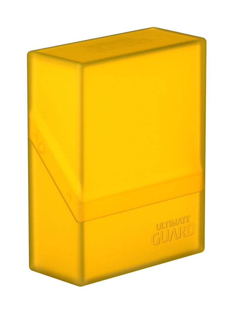 Ultimate Guard Boulder Deck Case 40+ Standard Size Amber - Ultimate Guard