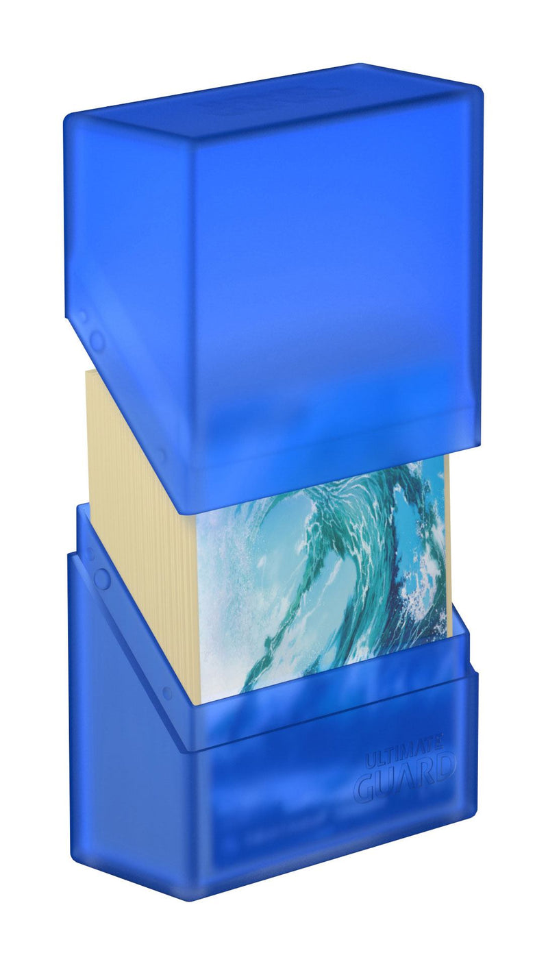 Ultimate Guard Boulder Deck Case 40+ Standard Size Sapphire - Ultimate Guard