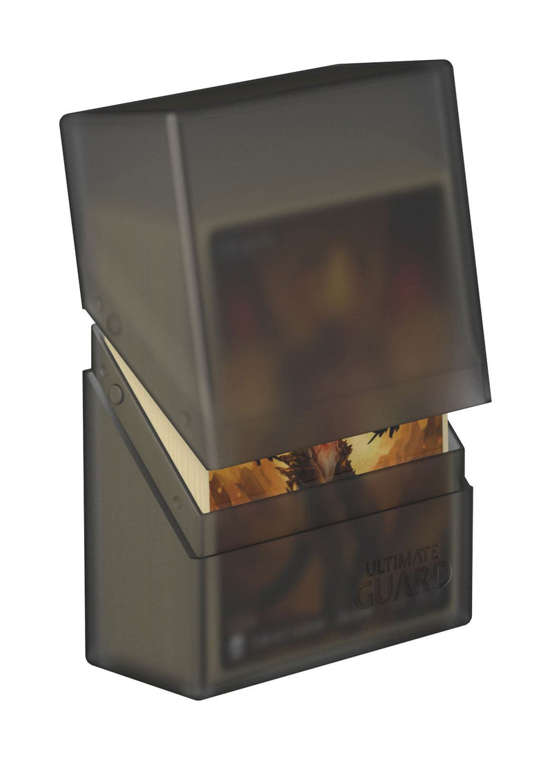 Ultimate Guard Boulder Deck Case 40+ Standard Size Onyx - Ultimate Guard