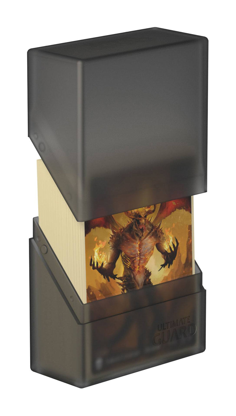 Ultimate Guard Boulder Deck Case 40+ Standard Size Onyx - Ultimate Guard