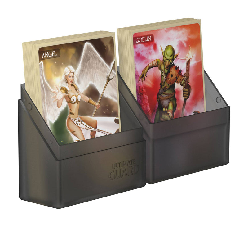 Ultimate Guard Boulder Deck Case 40+ Standard Size Onyx - Ultimate Guard