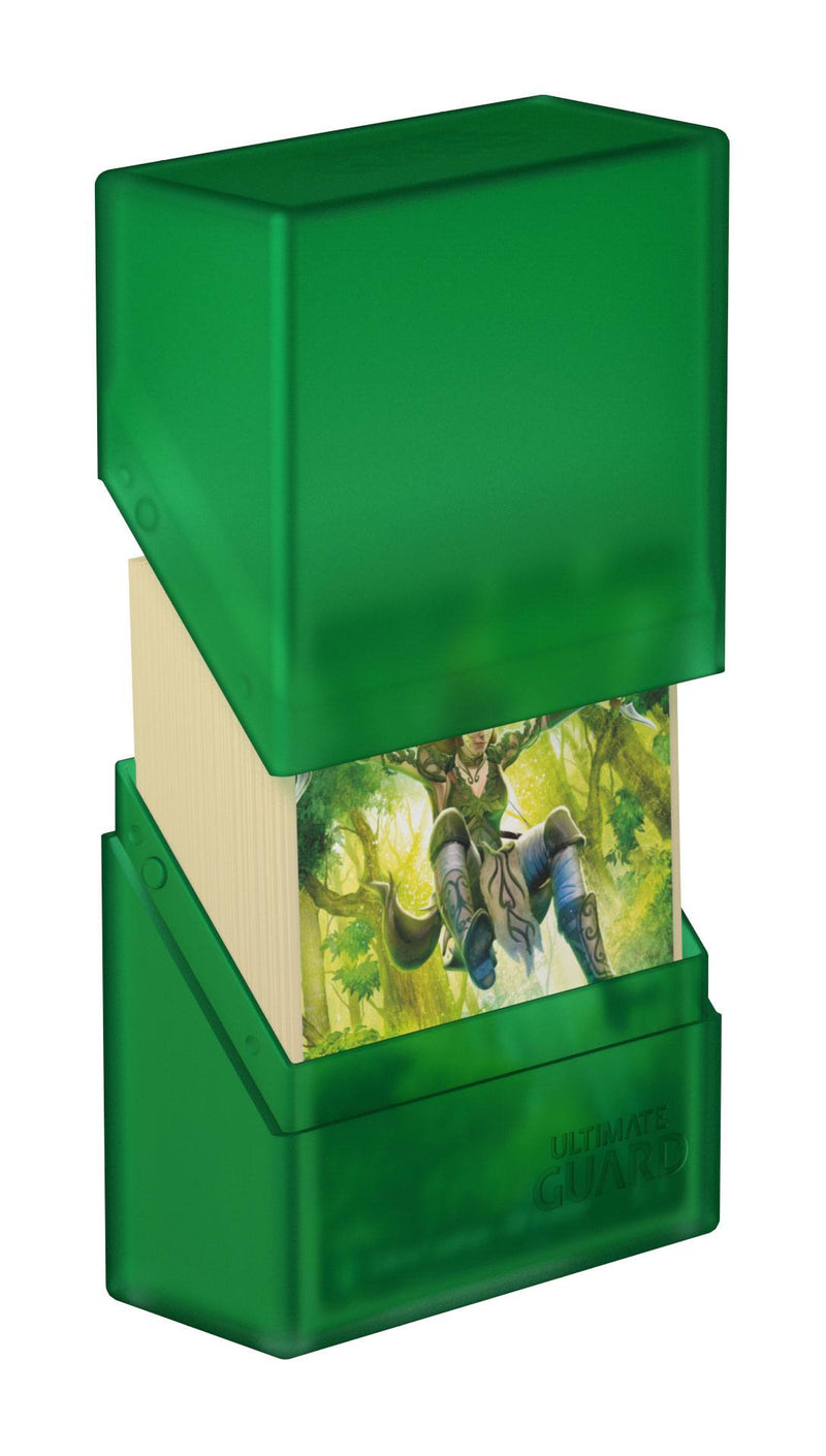 Ultimate Guard Boulder Deck Case 40+ Standard Size Emerald - Ultimate Guard