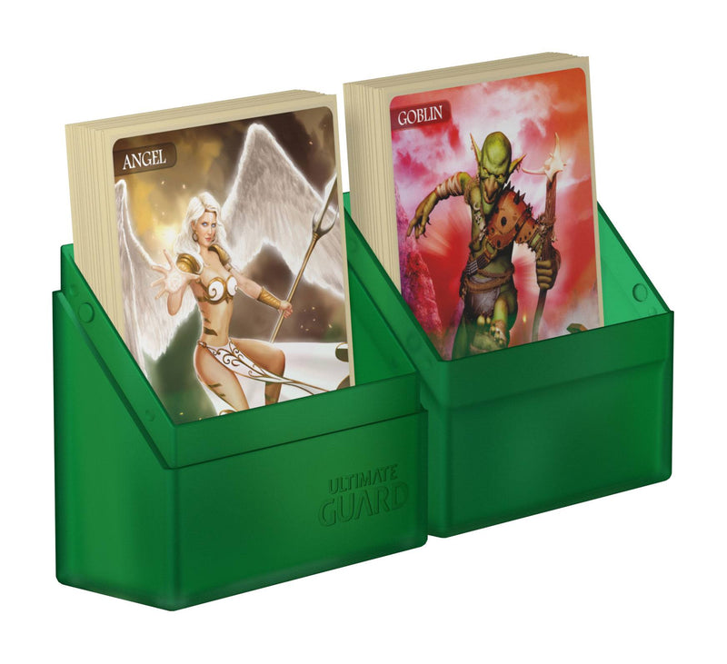 Ultimate Guard Boulder Deck Case 40+ Standard Size Emerald - Ultimate Guard