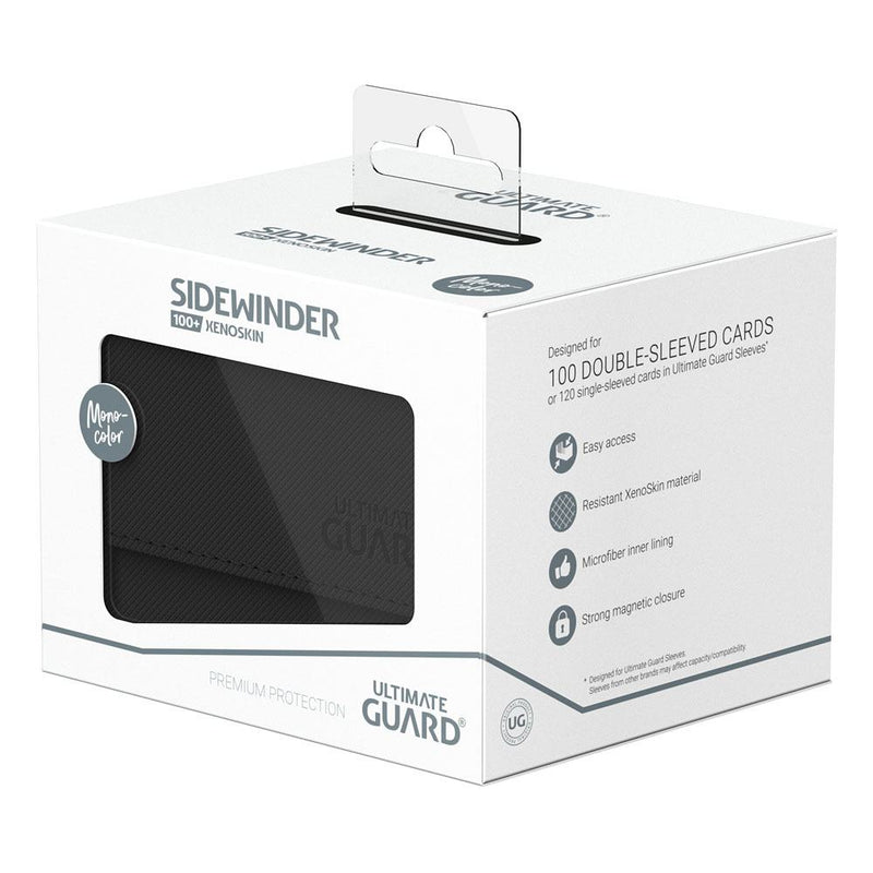 Ultimate Guard Sidewinder 100+ XenoSkin Monocolor Black - Ultimate Guard